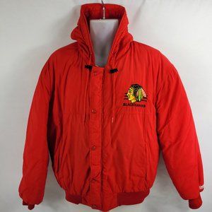 NHL Chicago Blackhawks Hockey Vintage Winter Jacket Men's Medium